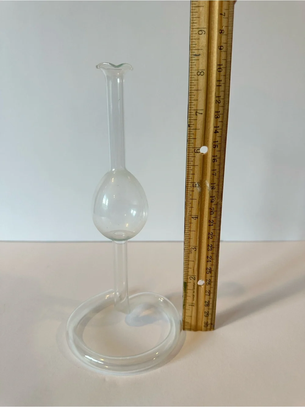 Vintage Glass Love Meter or Fortune Teller  Device & Propagation Bud Vase